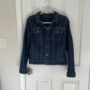 Talbots dark denim Jean jacket